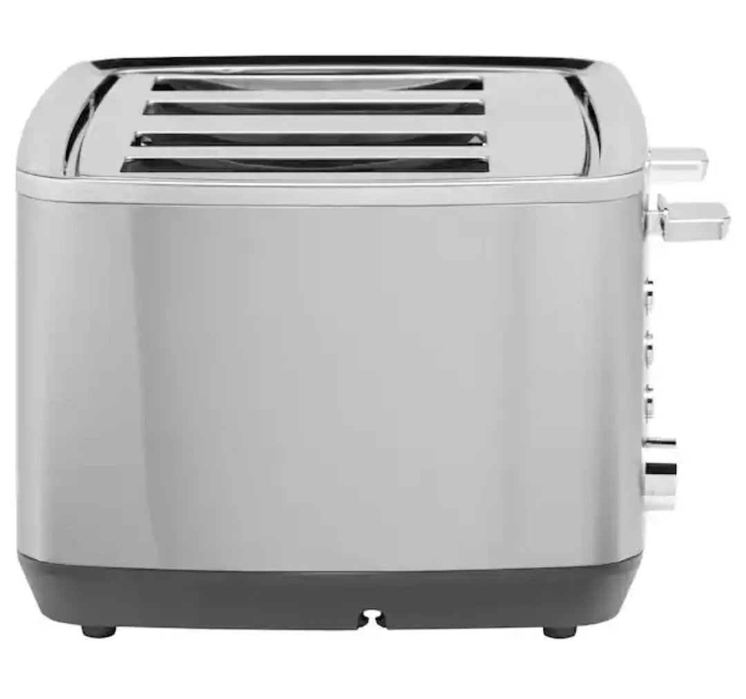 GE 4-Slice Toaster, Stainless Steel Toaster with Wide Slots New No Original Box
