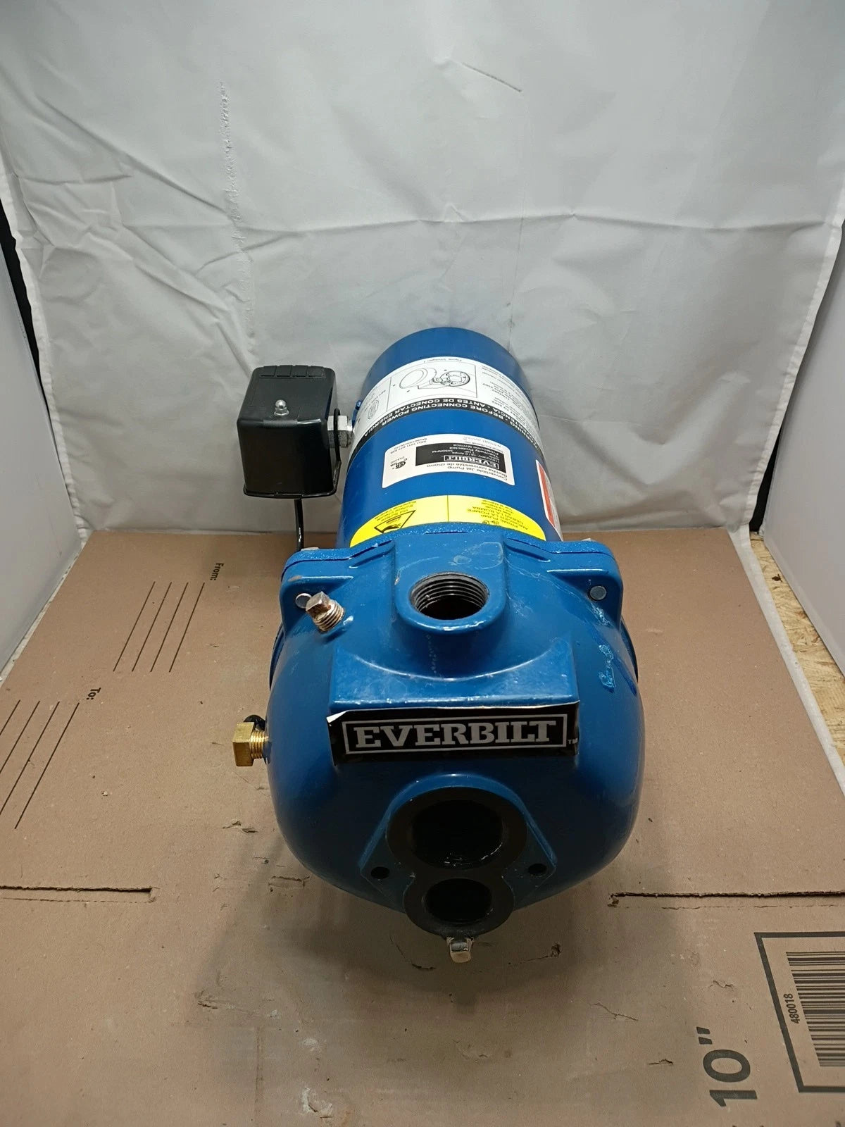Everbilt 1 HP Professional Convertible Jet Pump. Read Description*PARTS ONLY*