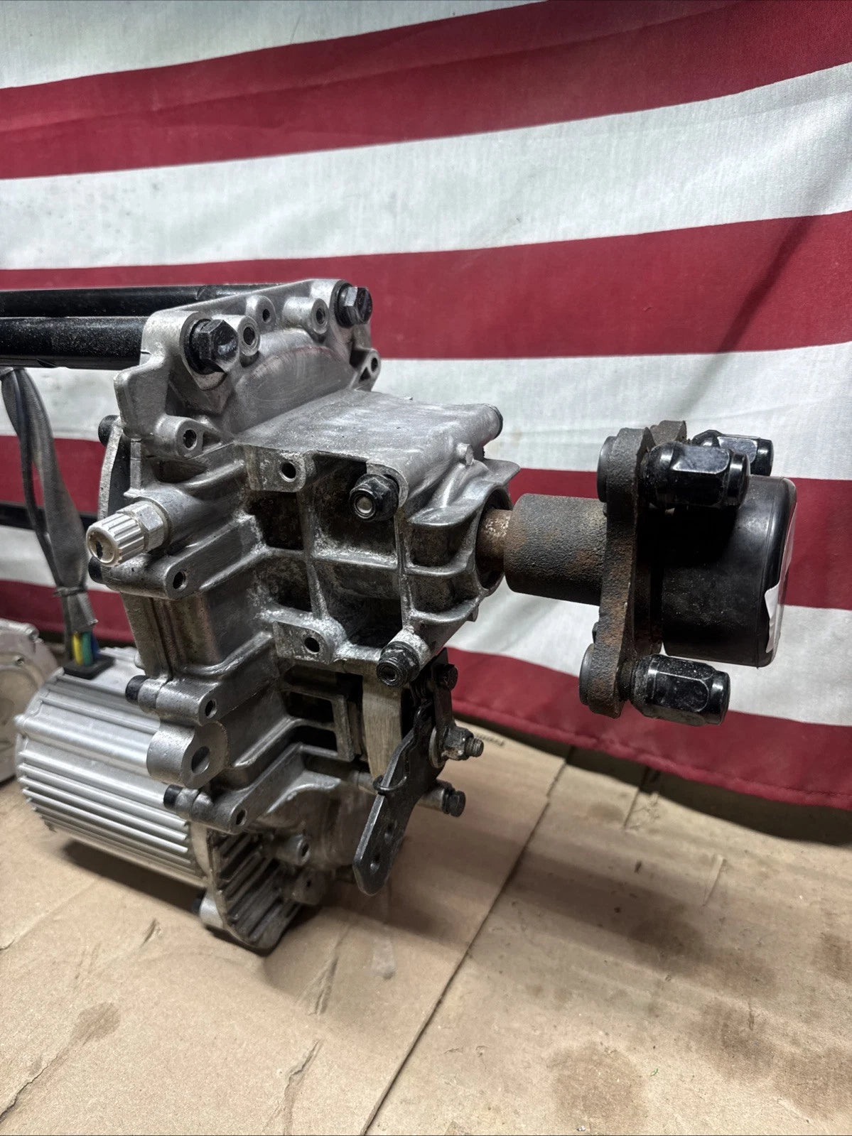 Complete Drive Motor Transaxle Assembly Ryobi 42 Z42Li 80v Zero Turn Mower