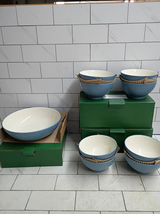 Colorwave Collection Noritake, Ice 8099 New Open Box, Read