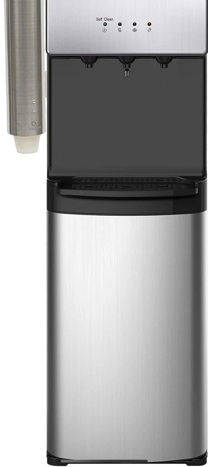 Compact Adjustable Stainless Steel Cup Holder - Fingerprint Resistant Design