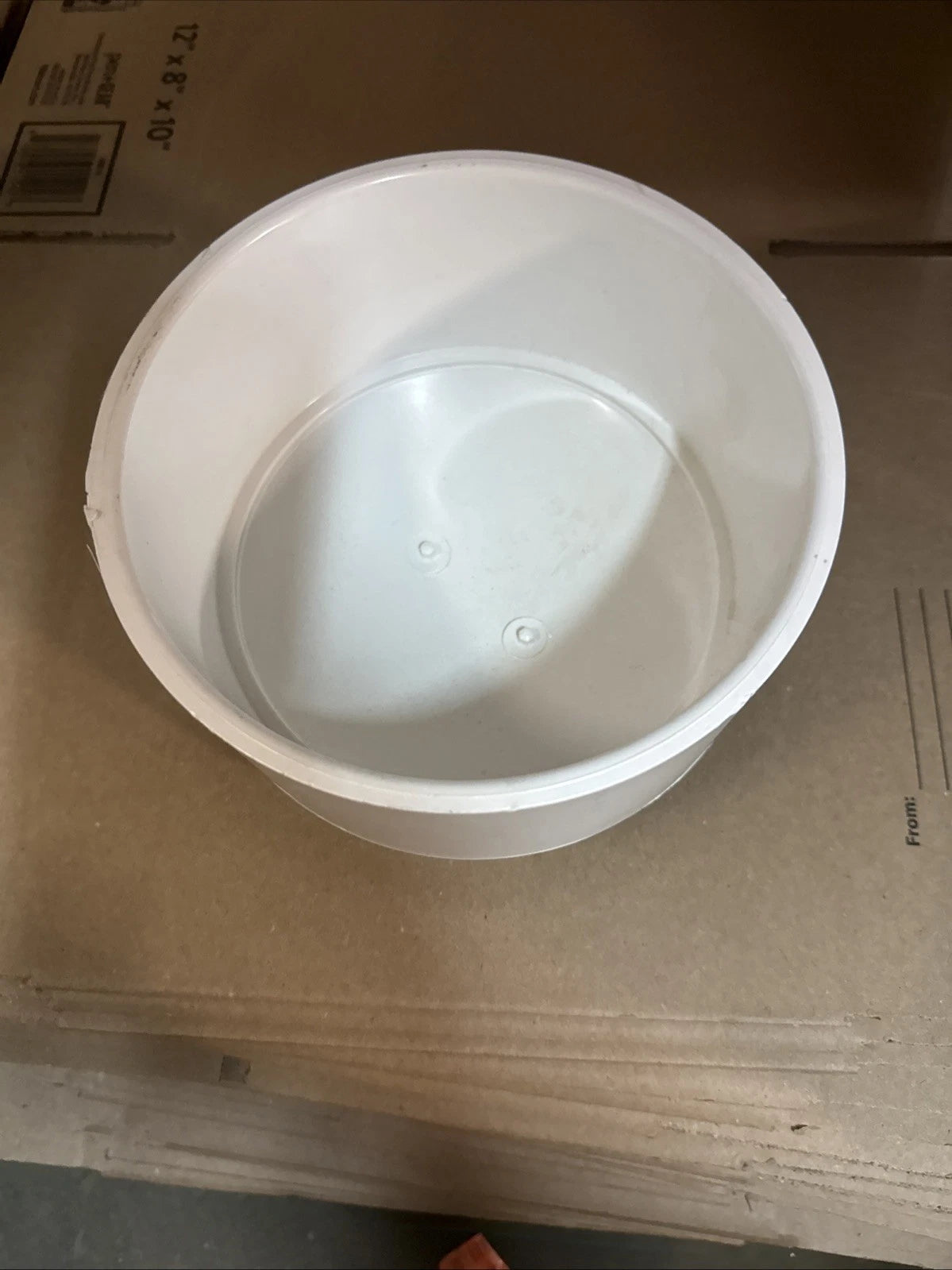 Charlotte Pipe PVC00116 1400 DWV Schedule 40 PVC Cap 6 Hub Dia. in.