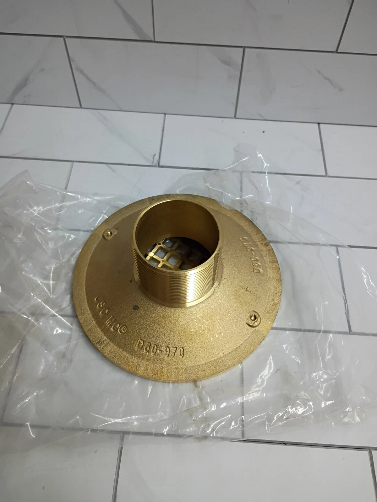 Jones Stephens D60975 2X6 PB SPUD & STRS DPT22 M/C - Brass New Open Box