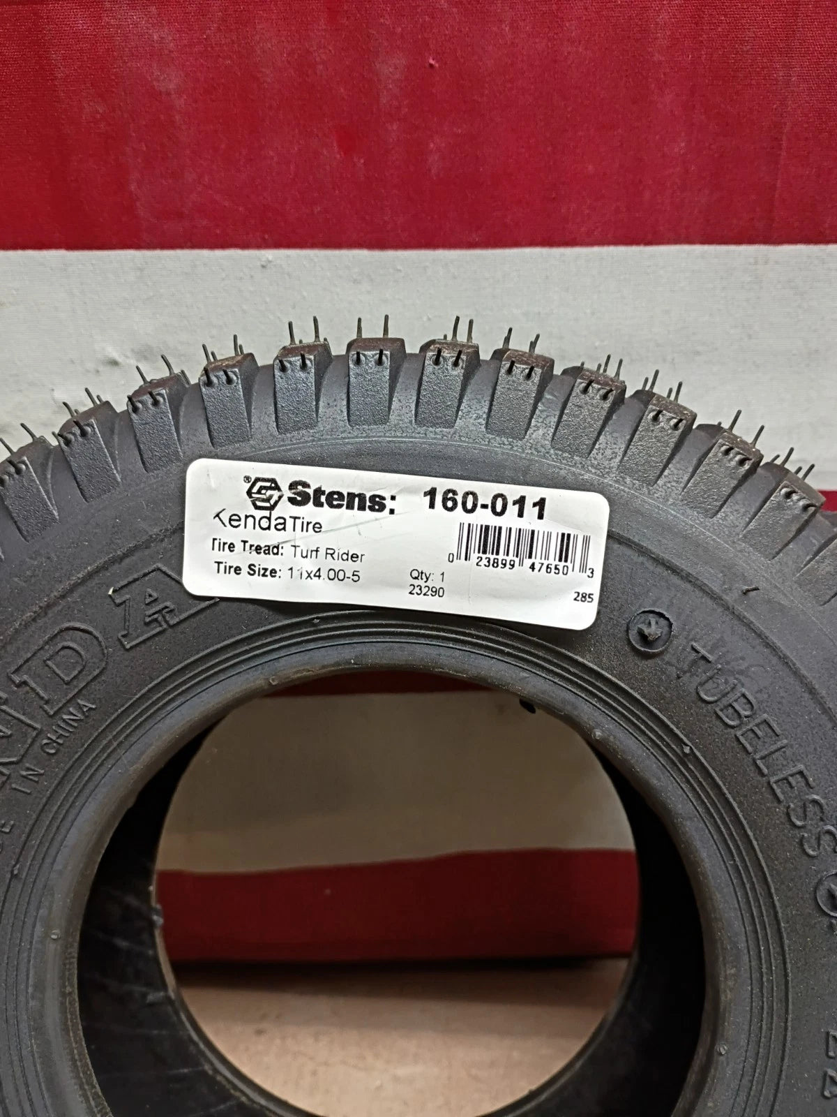 2-PACK Stens 160-011 Kenda Tires-11 x 4.00-5 Turf Rider 2-Ply