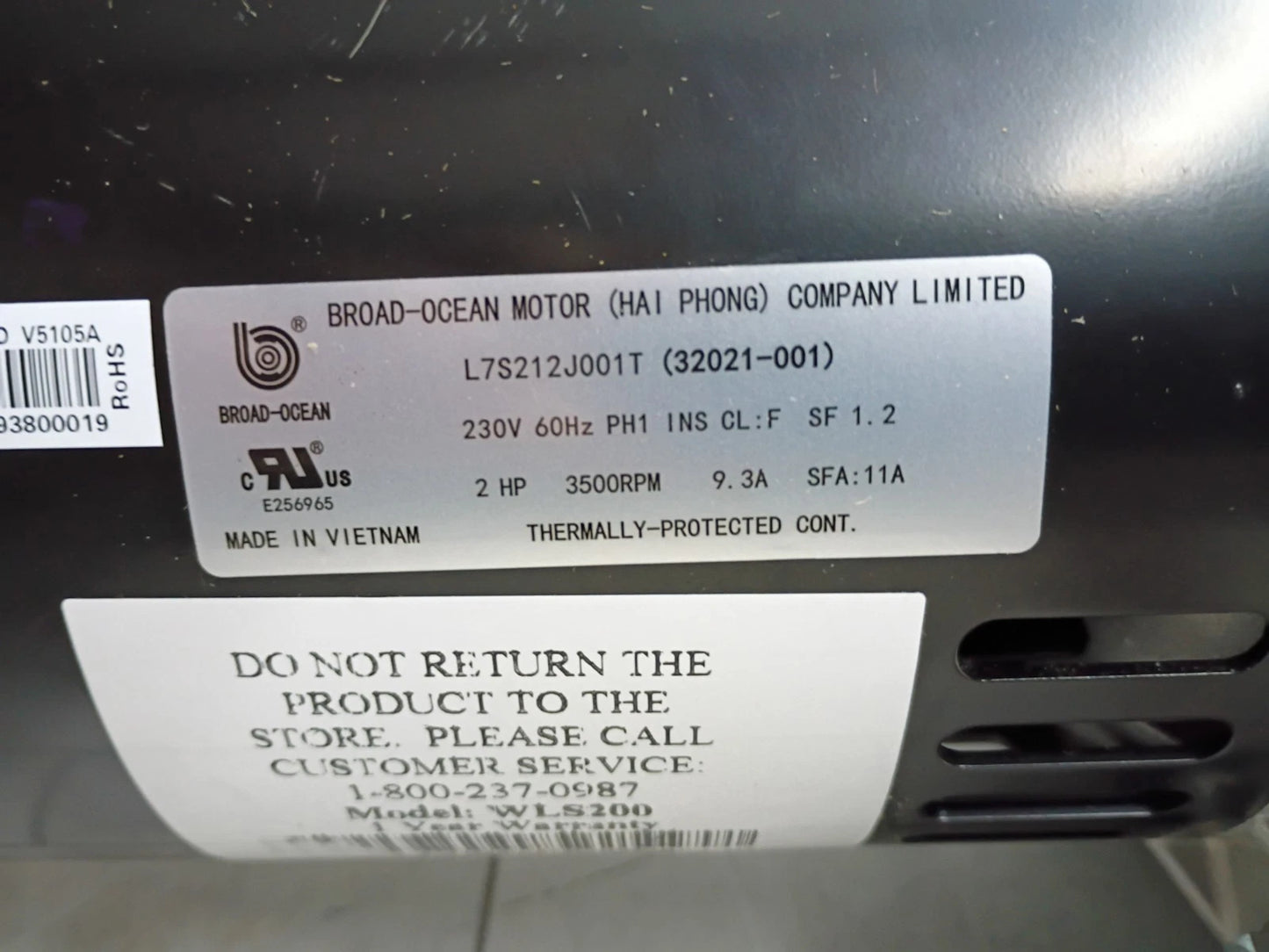 Wayne WLS200 2 HP Permanent Lawn Irrigation CST Iron Sprinkler Pump Open Box,