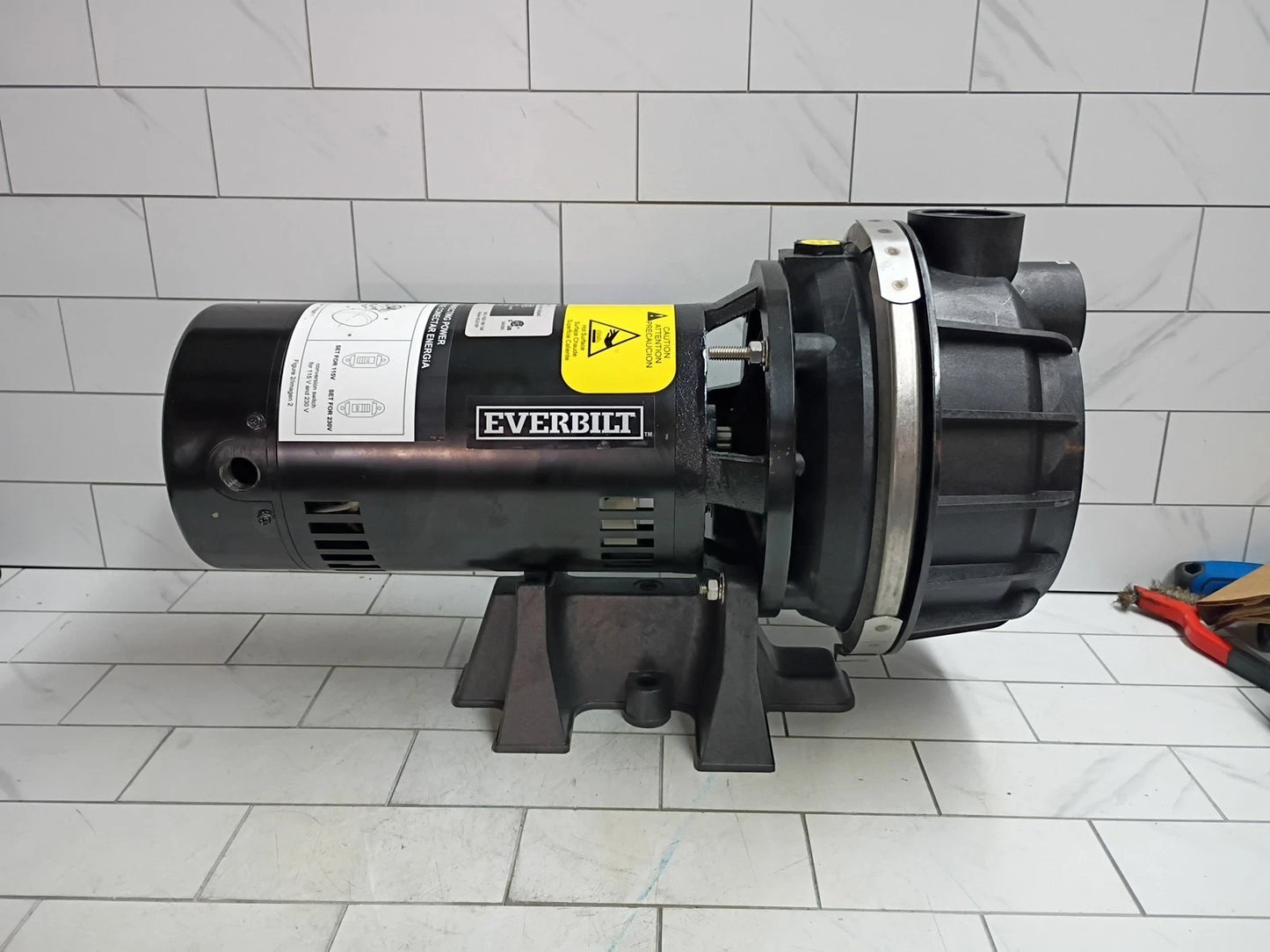 Everbilt HDLS15P Lawn Irrigation Pump Plastic 1-1/2HP 52 GPM 40 PSI NEW OPEN BOX