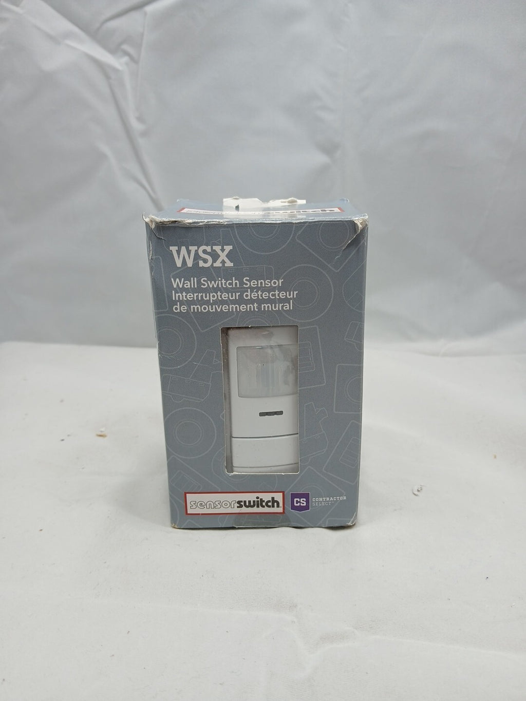 AcuityControls WSX WH Wall Sensor Switch 120/277VAC 216RF4 Plate Included