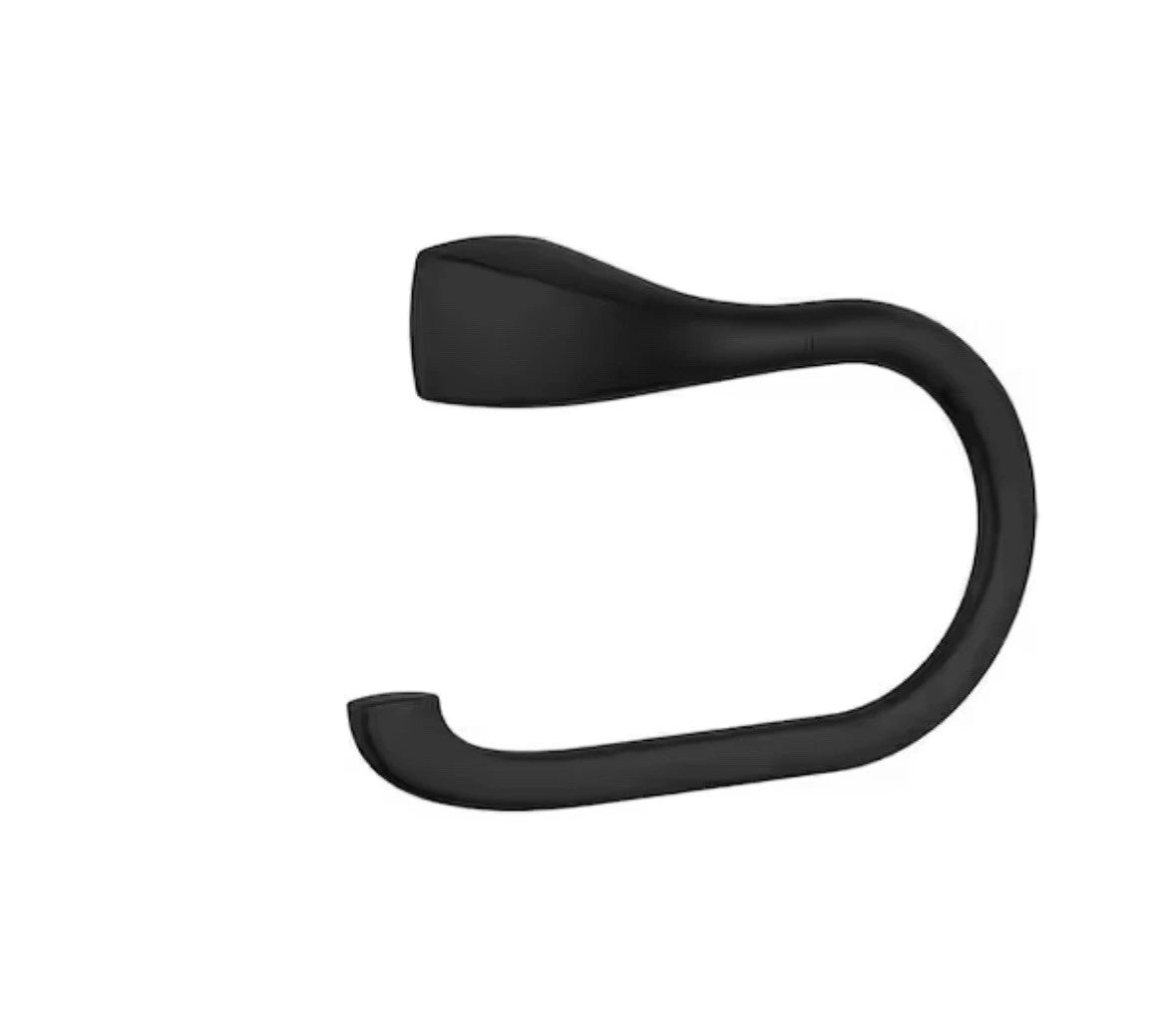 Gerber Gilde Wall Mounted Towel Ring in Satin Black