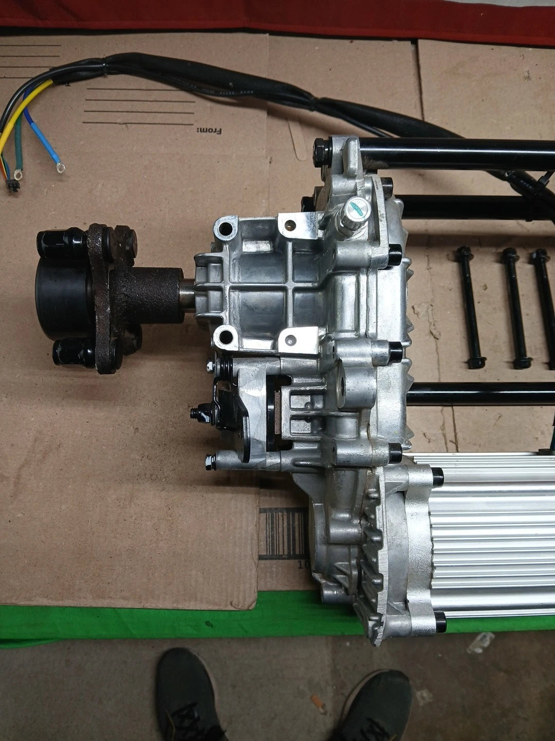 Complete Drive Motor & Transaxle Assembly Ryobi 42 Z42Li 80v Zero Turn Mower