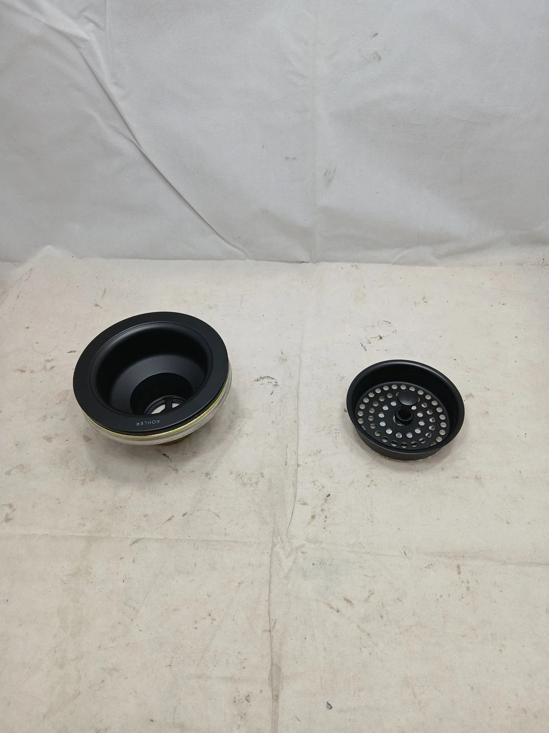 Kohler Duostrainer K-R8799-C-BL 4-1/2 in. Sink Strainer in Matte Black