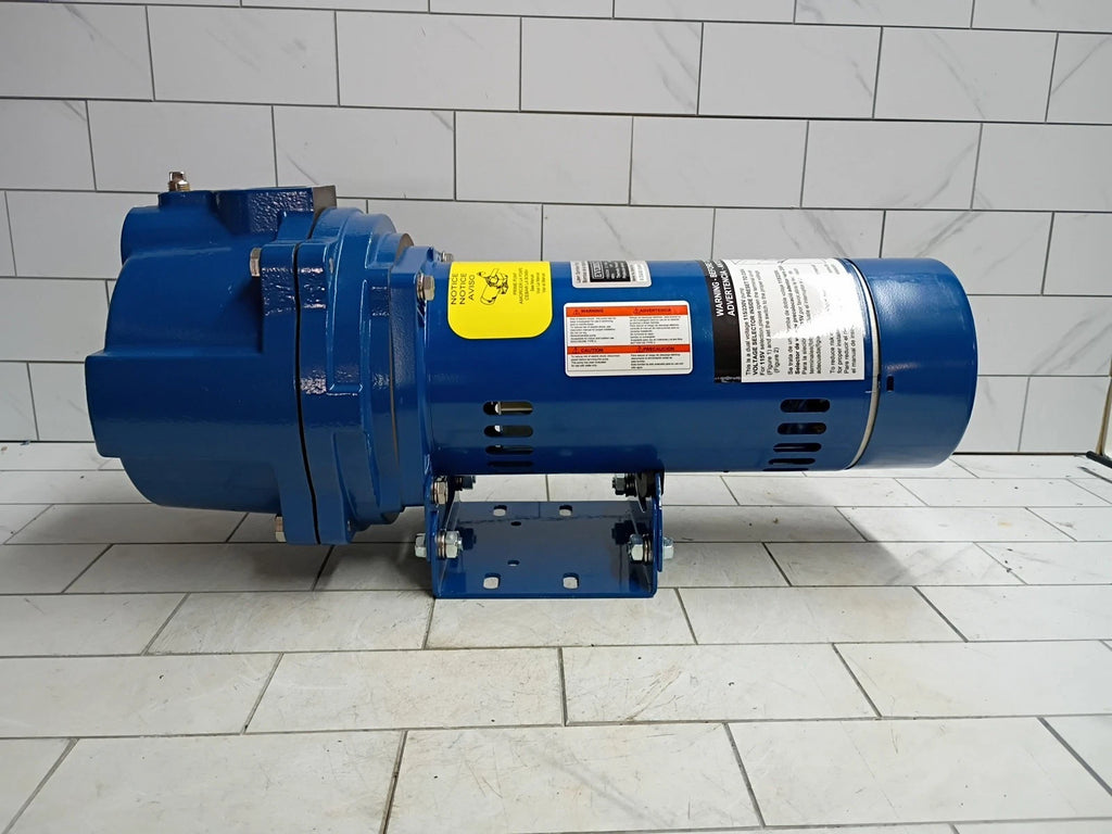 Everbilt HDLS15 1-1/2 HP Dual Voltage Cast Iron Professional Irrigation Pump OB