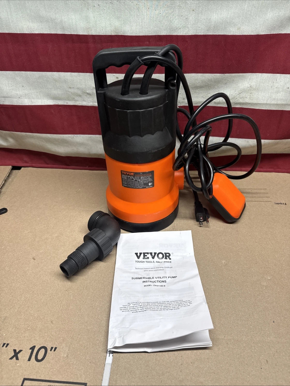 Submersible Utility Pump ZXQ1100-B