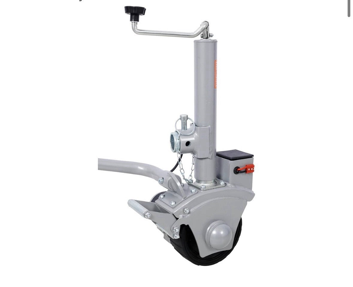 Electric Trailer Dolly 5000lbs 12V/350W Motorized Jockey Caravan Boat RV **READ*