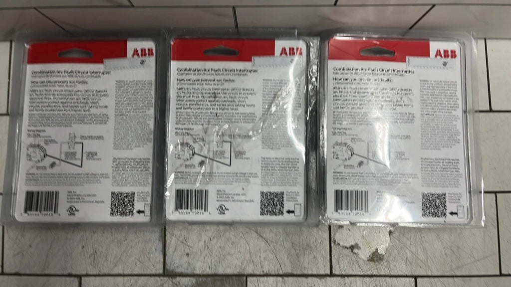 3Pk ABB THQL1120PAF2 Q-line 20A 1-Pole AFCI Plug-On Neutral Circuit Breaker