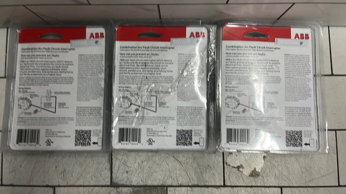 3Pk ABB THQL1120PAF2 Q-line 20A 1-Pole AFCI Plug-On Neutral Circuit Breaker