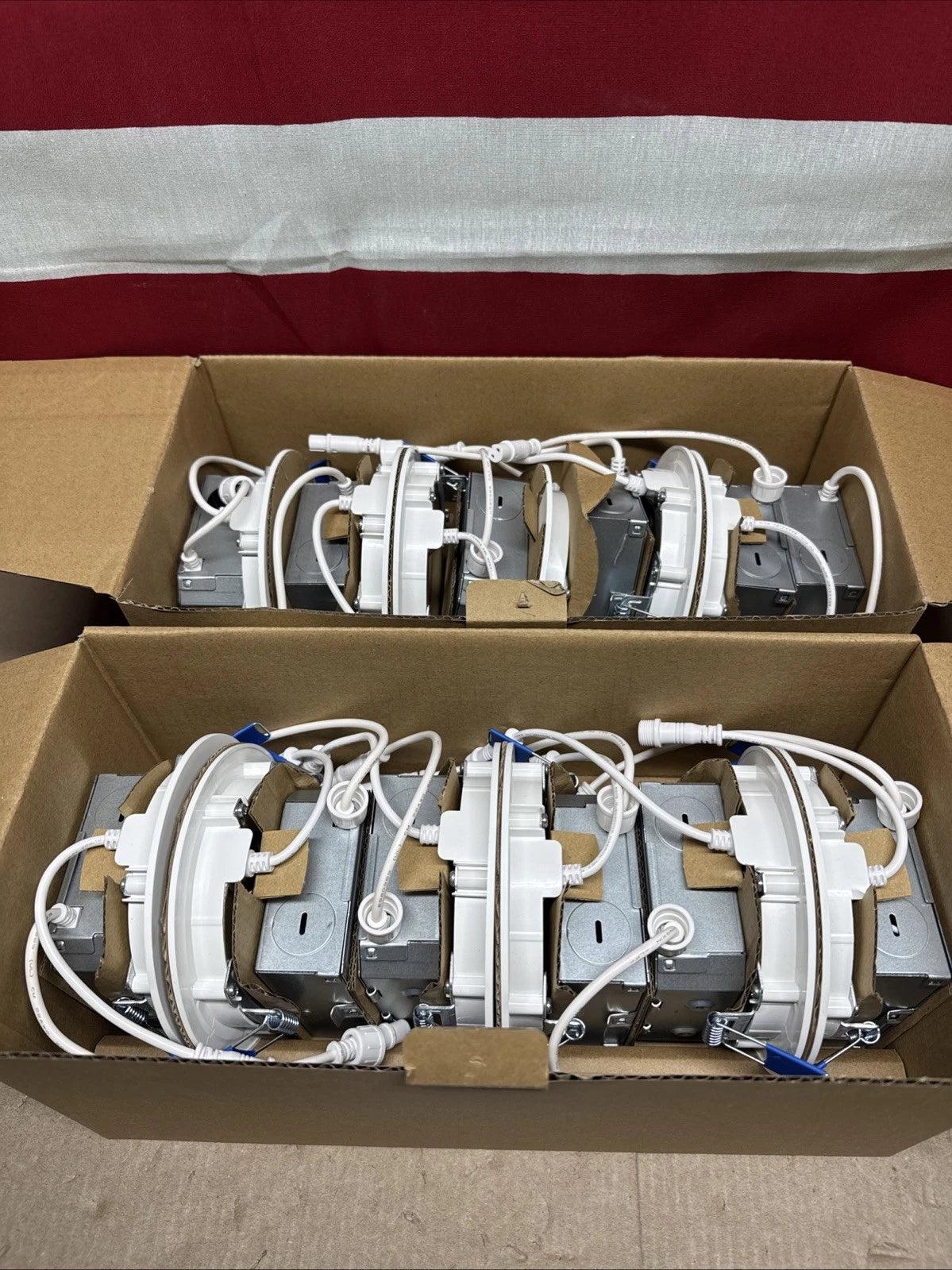 Halo 4 in LED Ultra Thin Downlight LED Recessed Light (12 pack)