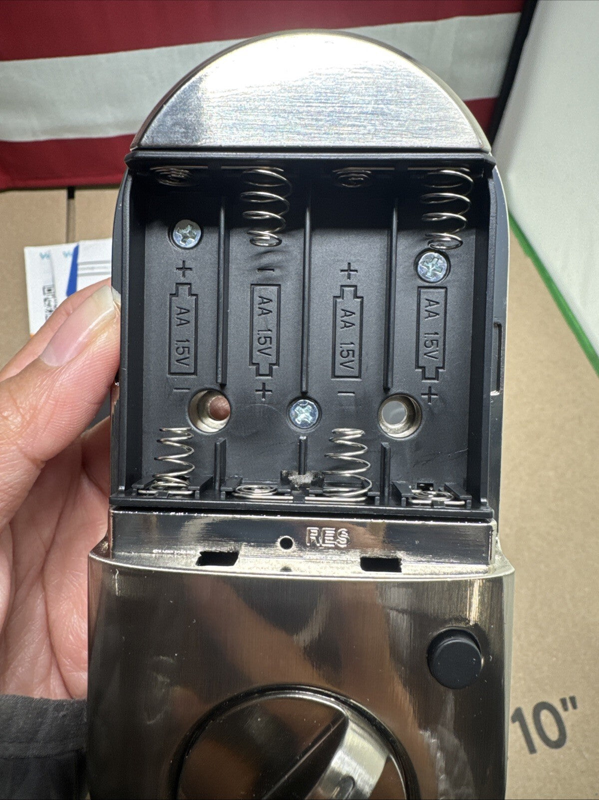Veise RZ07 Smart Lock App, FingerPrint, Password, Physical Key