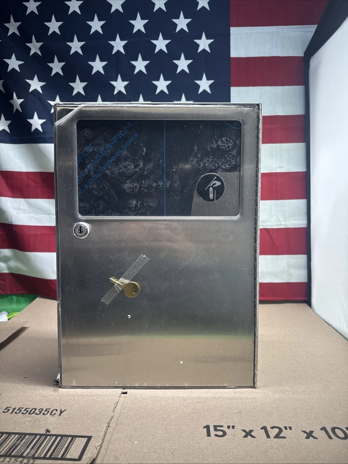 Bobrick B-254 ClassicSeries Recessed Sanitary Napkin Disposal - Stainless Steel.