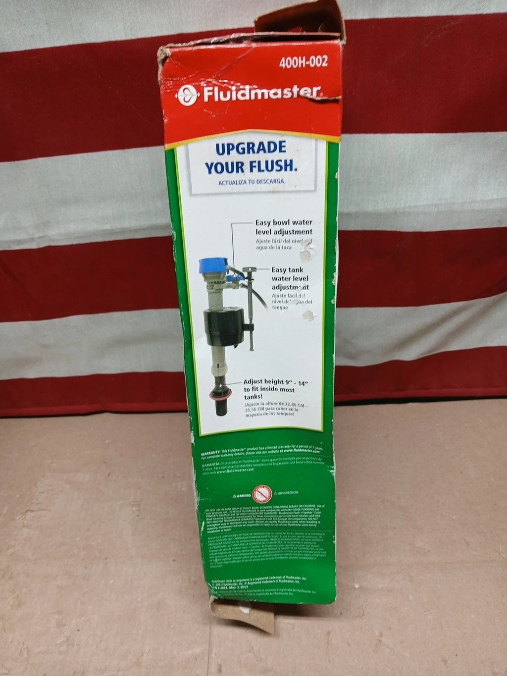 LOT OF 6 Fluidmaster 400H-002 Performax Universal Toilet Fill Valve.