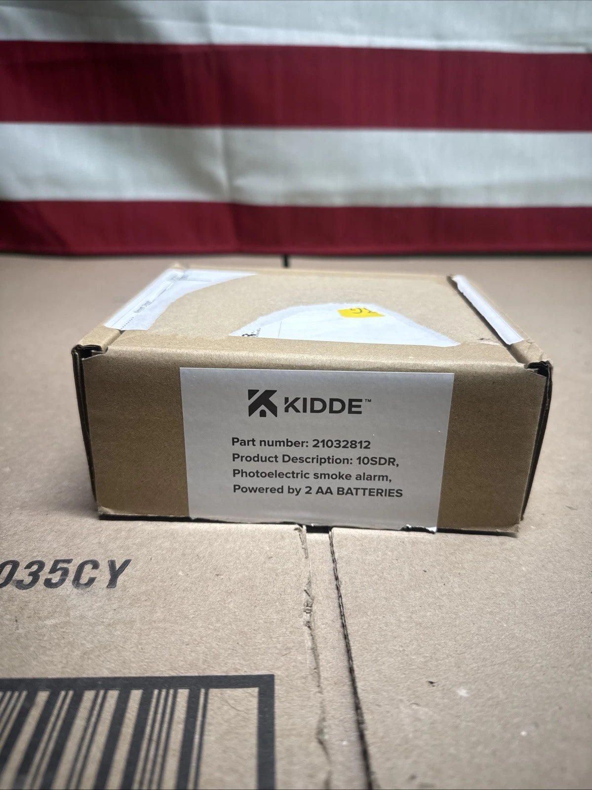 Kidde Smoke Detector, 4-Inch Compact, AA Battery Powered, 10SDR...