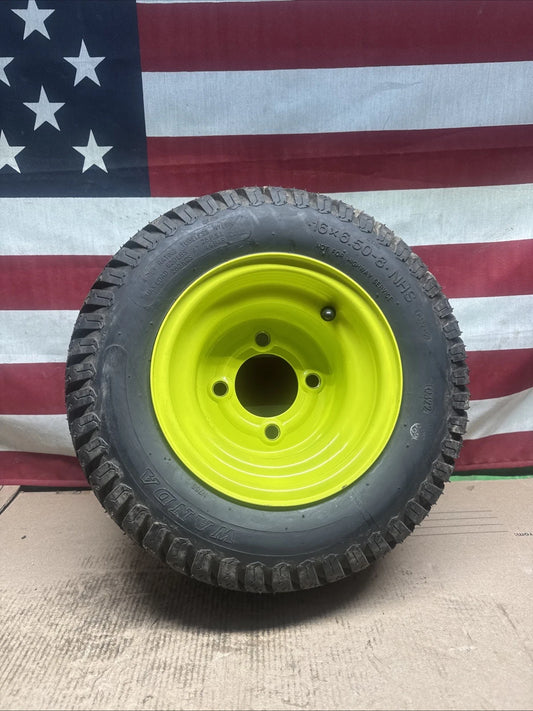 Rear Wheel And Tire For Ryobi Z30Li 80V Zero Turn Lawn Mower