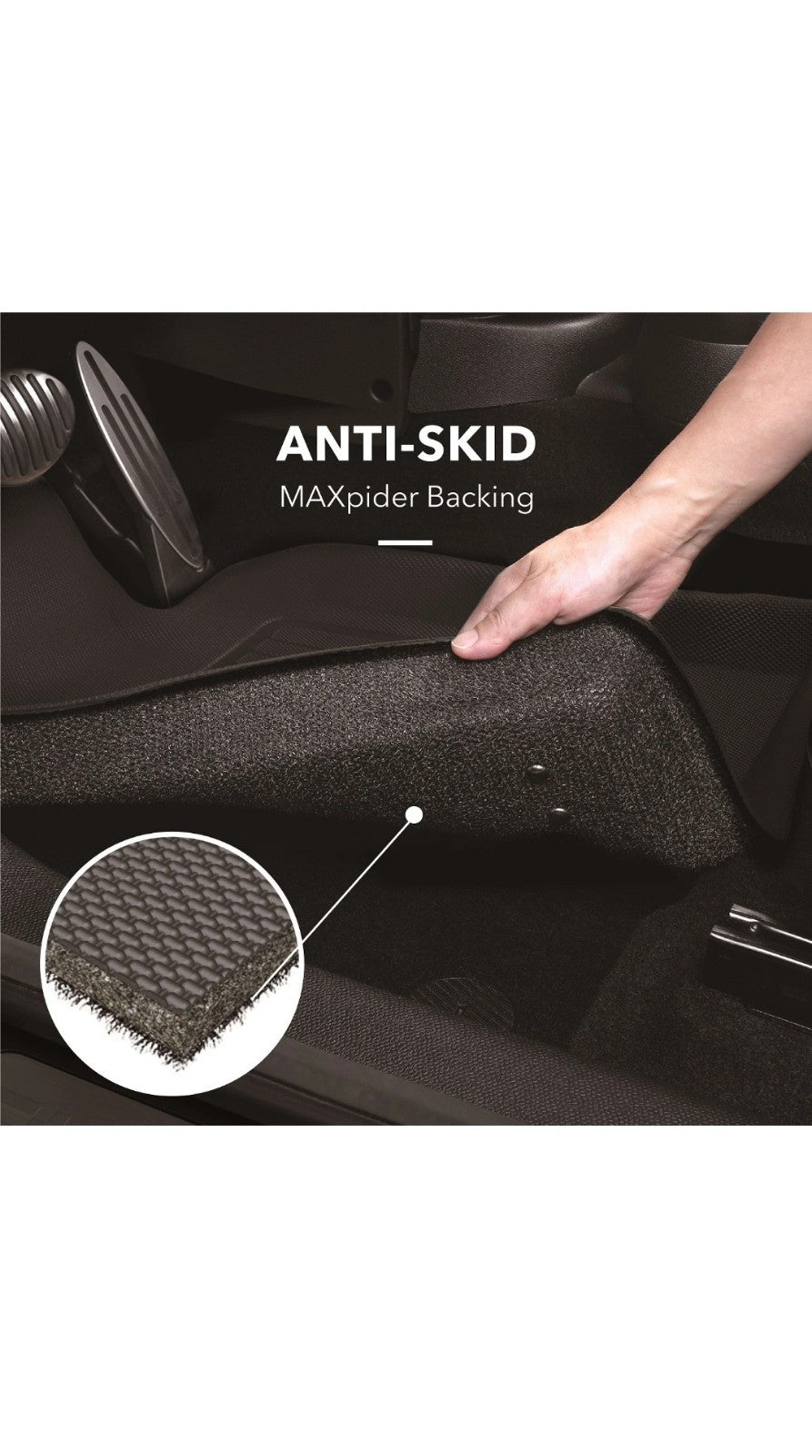 3D Maxpider 2020-2022 Tesla Model Y Front Kagu Black Cargo Liner